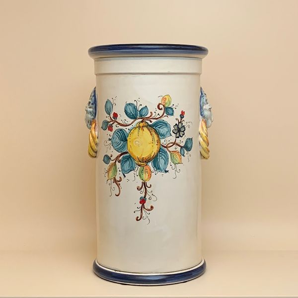 LI102A 50PO - Cylinder-shaped umbrella stand cm. 50